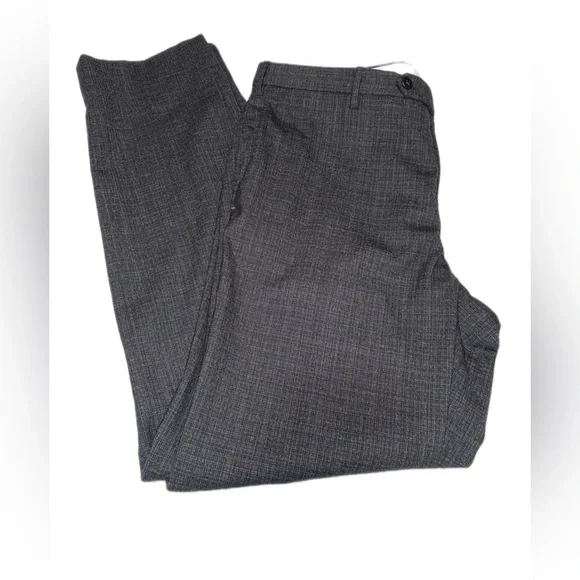 Zanella Curtis Wool Blend Dress Pants Size 36 Made in Italy Gray Tailored - Picture 7 of 11